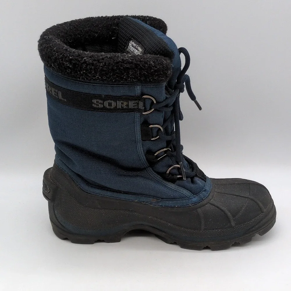 Sorel Shoes Womens Cumberland Blue 8 Waterproof Winter Boot Insulated NL1100-580
